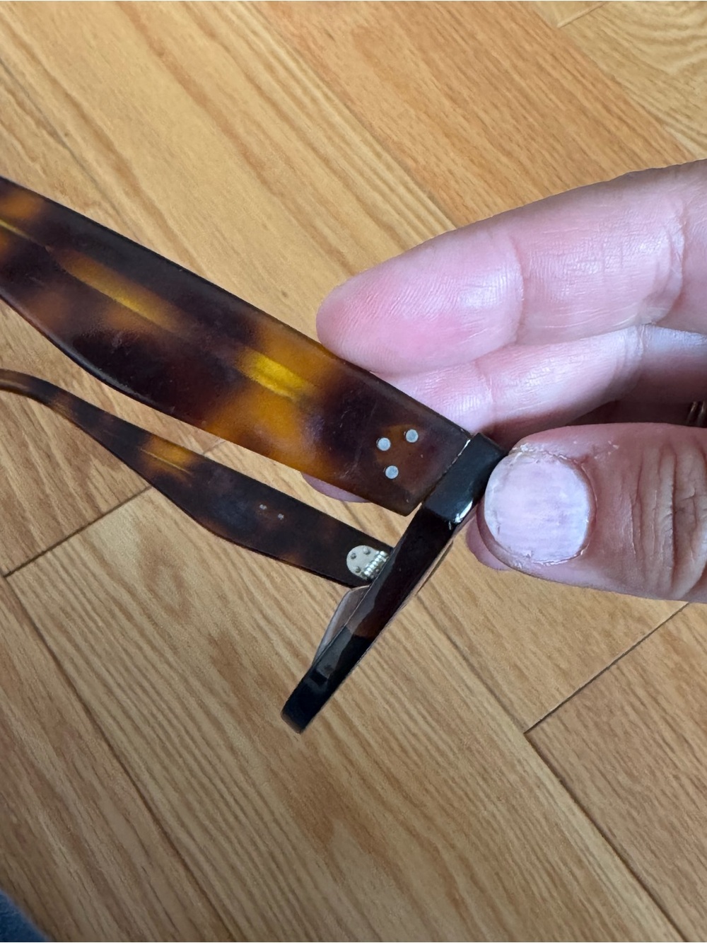 Vintage Celine Tortoiseshell Eyeglass Frames - Picture 4 of 7